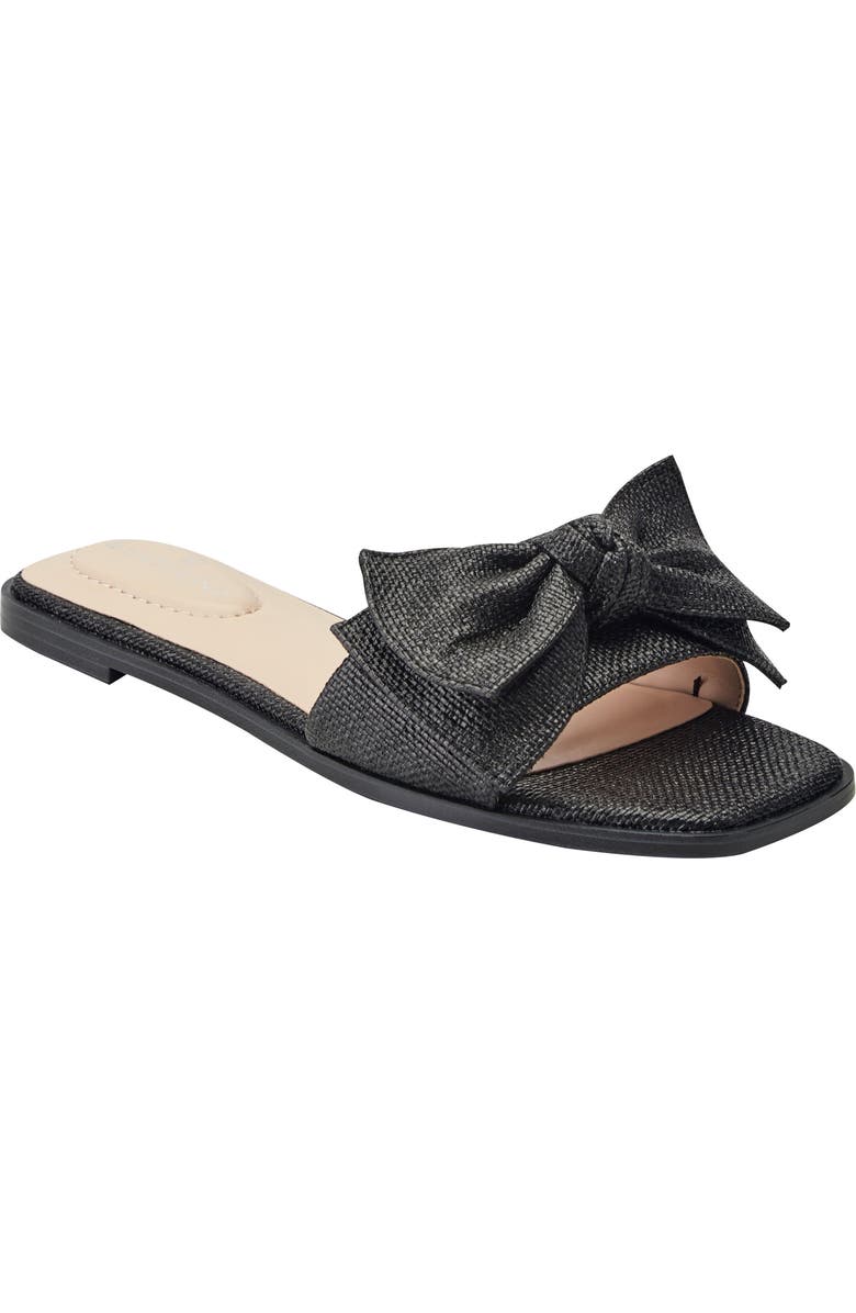 Bandolino Violeta Slide Sandal, Main, color, Black