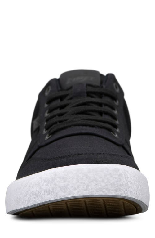 Lugz Vine Sneaker In Black/white