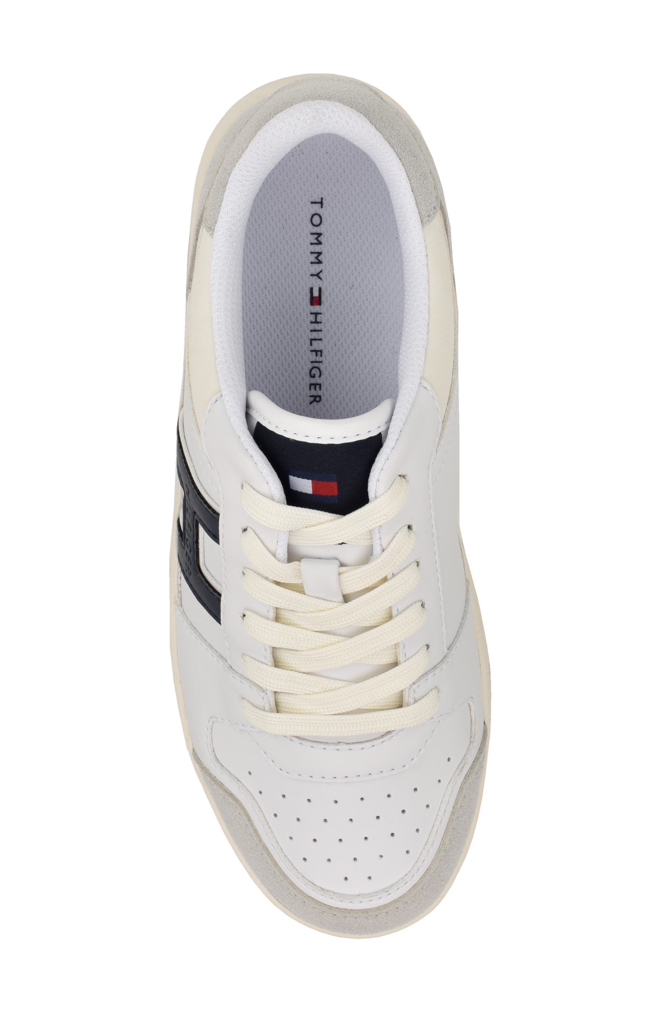Amie Sneaker, Alternate, color, WHITE/ GALAXY GREY/ NAVY