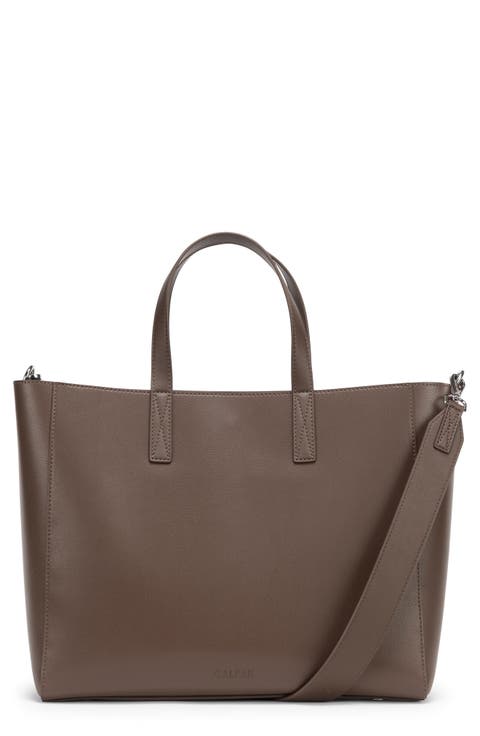 Haven Faux Leather 16-Inch Laptop Tote