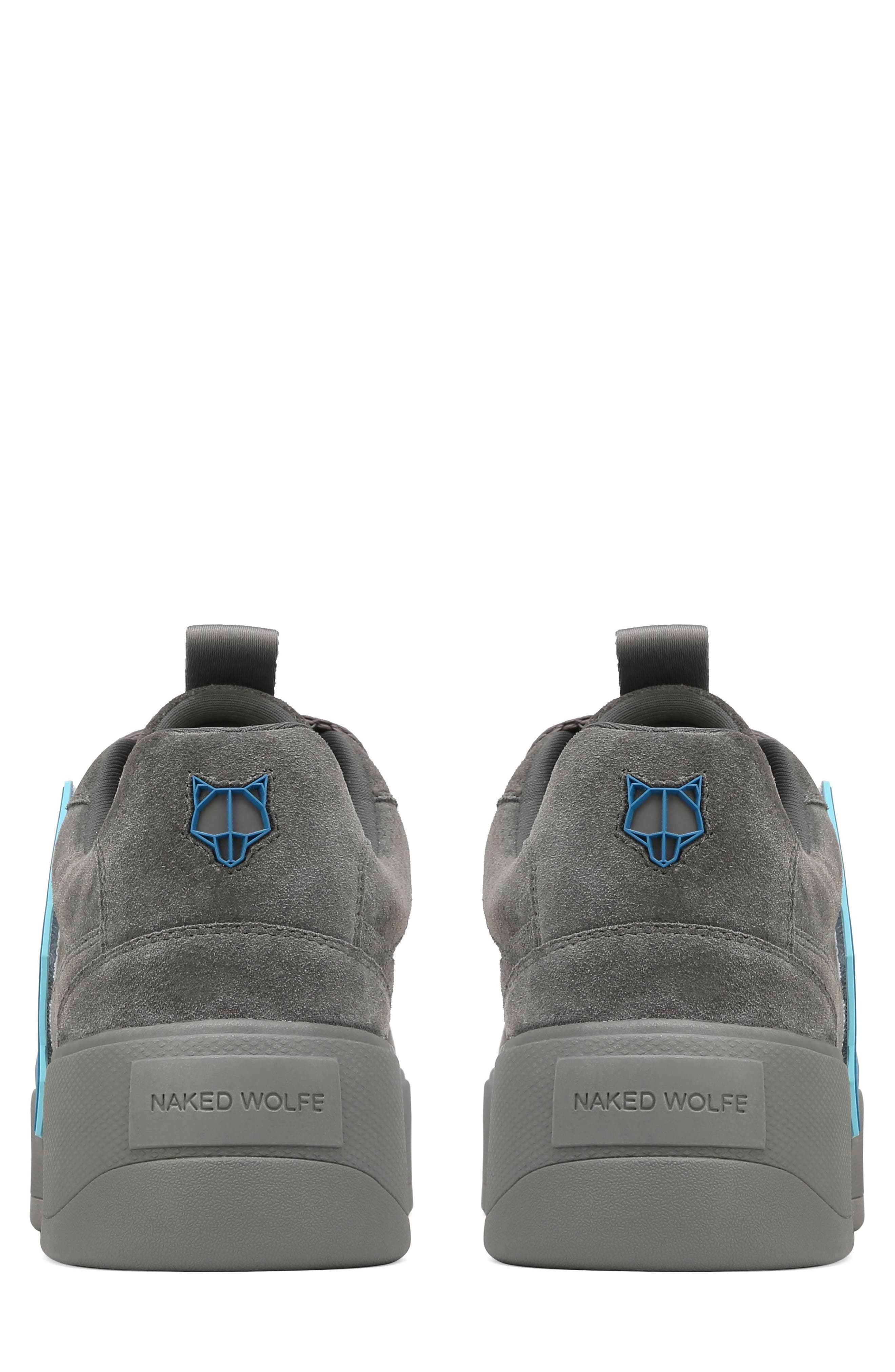 Kosa Platform Sneaker, Alternate, color, COOL GREY