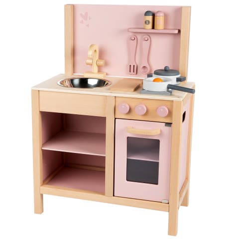 Wooden Kitchen Play Set, Ages 3+