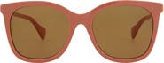 Gucci 55mm Cat Eye Sunglasses