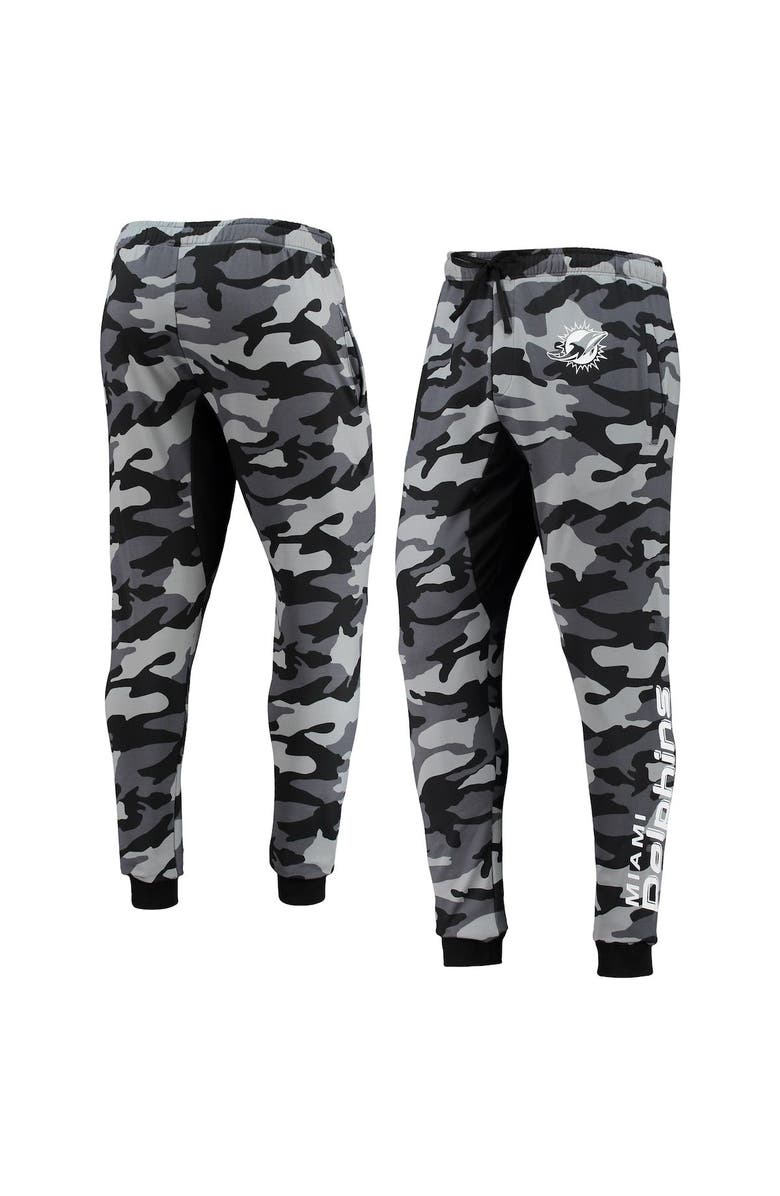 FOCO Men's FOCO Black Miami Dolphins Camo Jogger Pants, Main, color, 