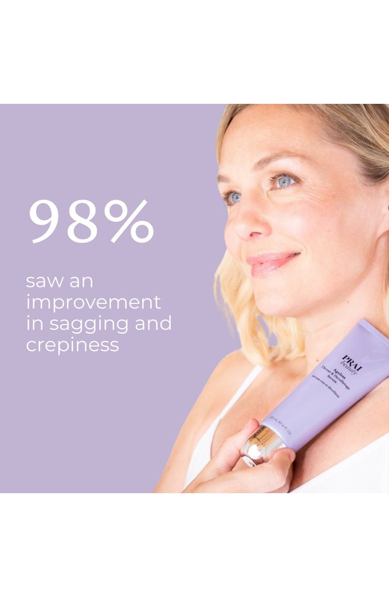 PRAI BEAUTY Ageless Throat & Decolletage Serum 60ml, Alternate, color, NO COLOR