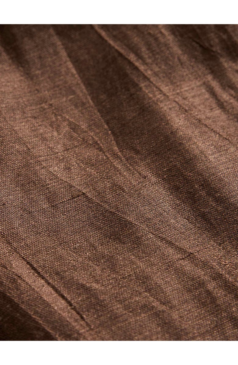 John Varvatos Rind Linen Blend Jacket, Alternate, color, Clay Brown