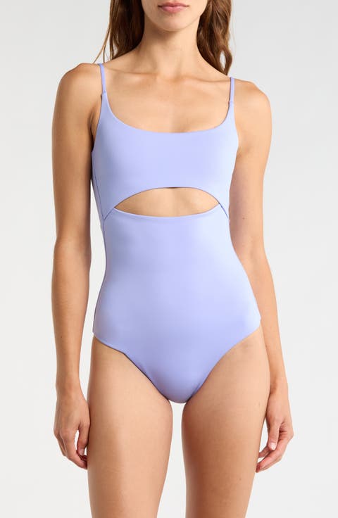 Peak Cutout One-Piece Swimsuit