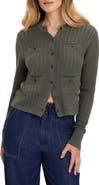 nz BY NIC AND ZOE Cotton Pointelle Cardigan