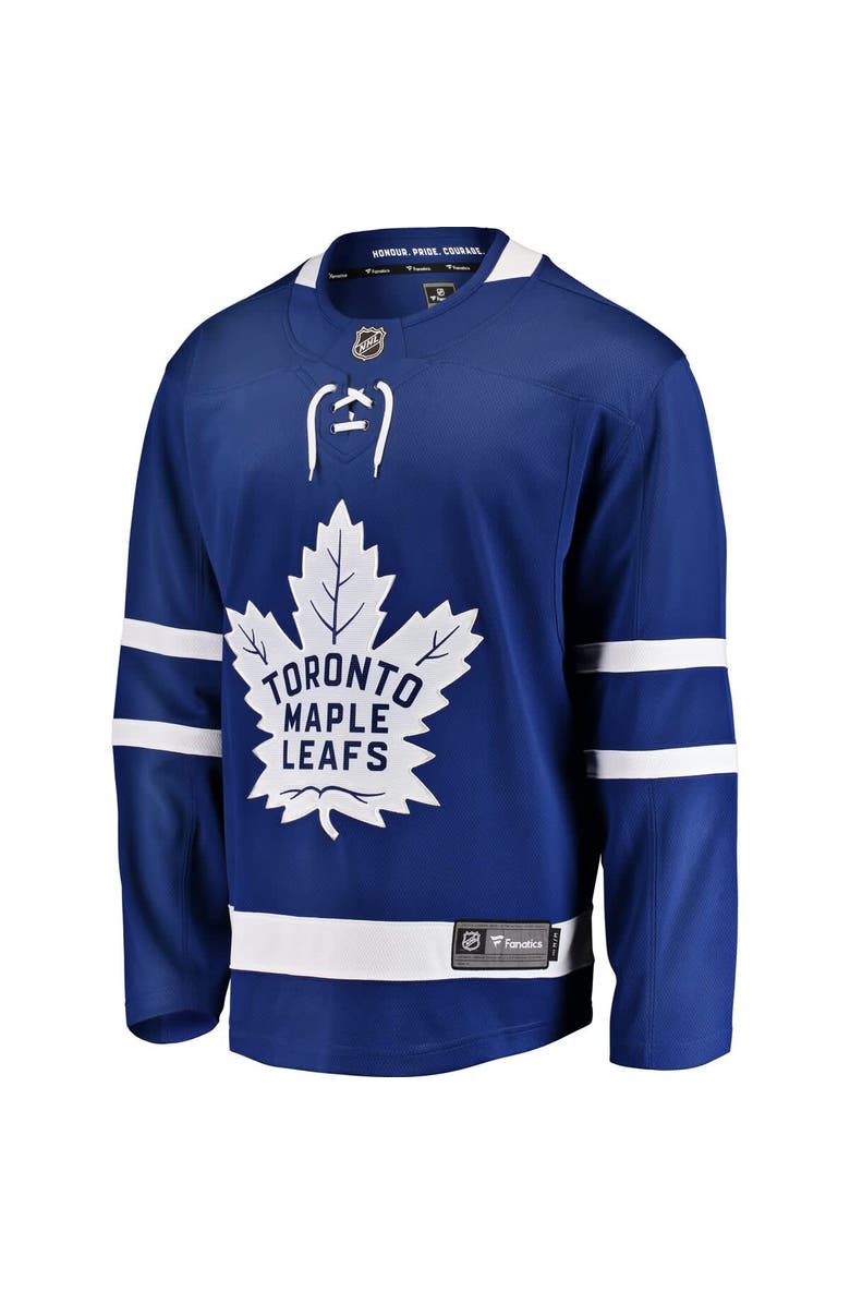 FANATICS Men's Fanatics Blue Toronto Maple Leafs Breakaway Home Jersey, Alternate, color, Blue