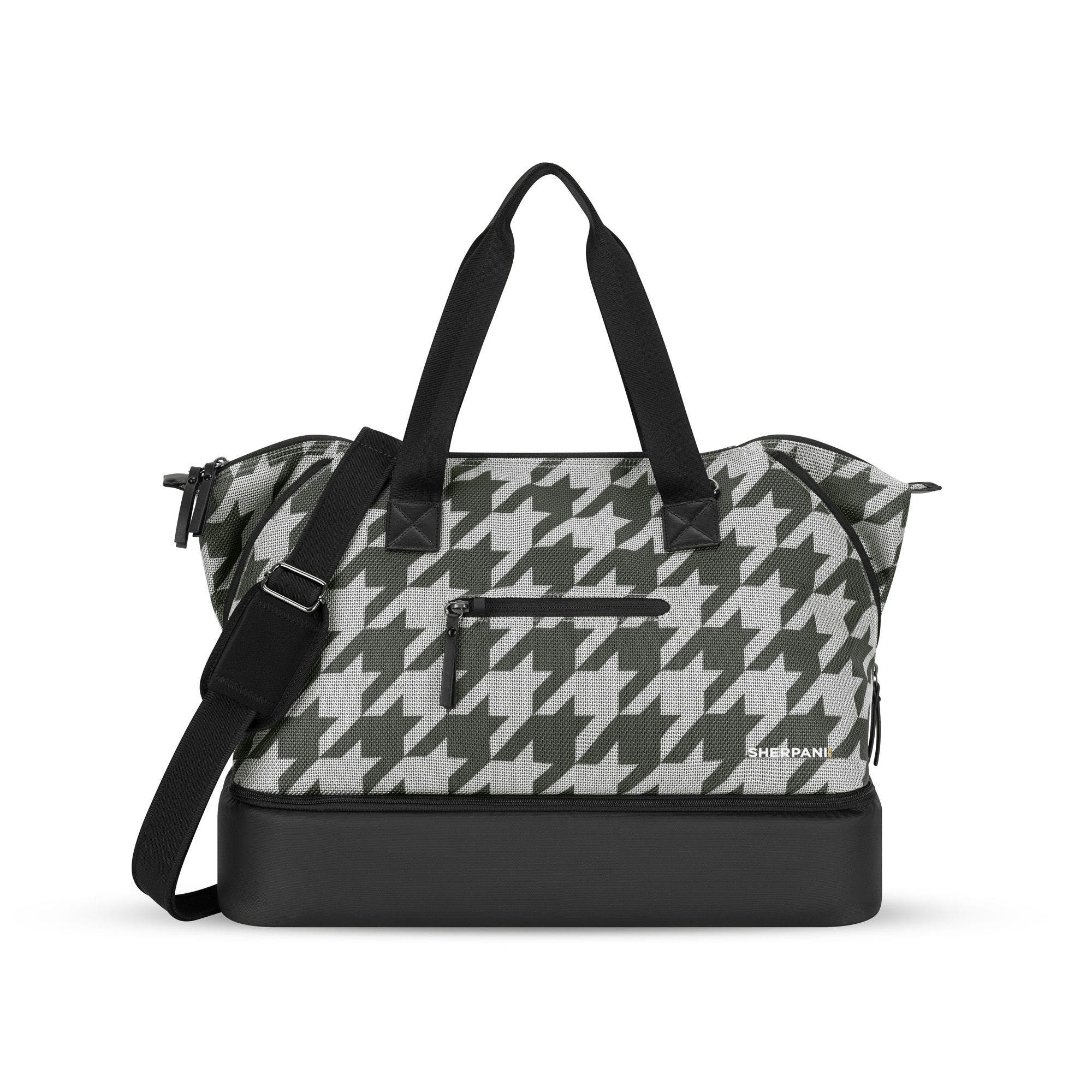 Sherpani Boston Anti-Theft Weekender Duffle Bag, Main, color, Houndstooth