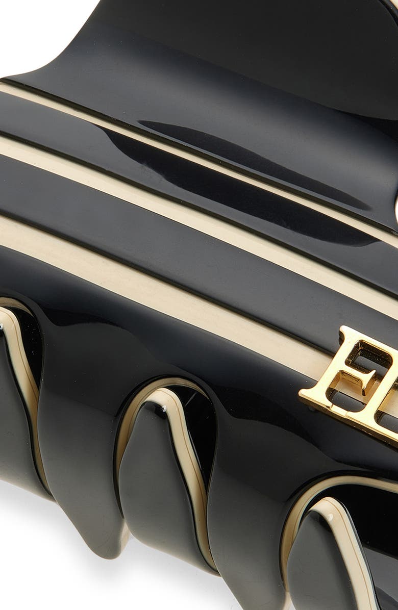 France Luxe Stripe Jaw Clip, Alternate, color, 