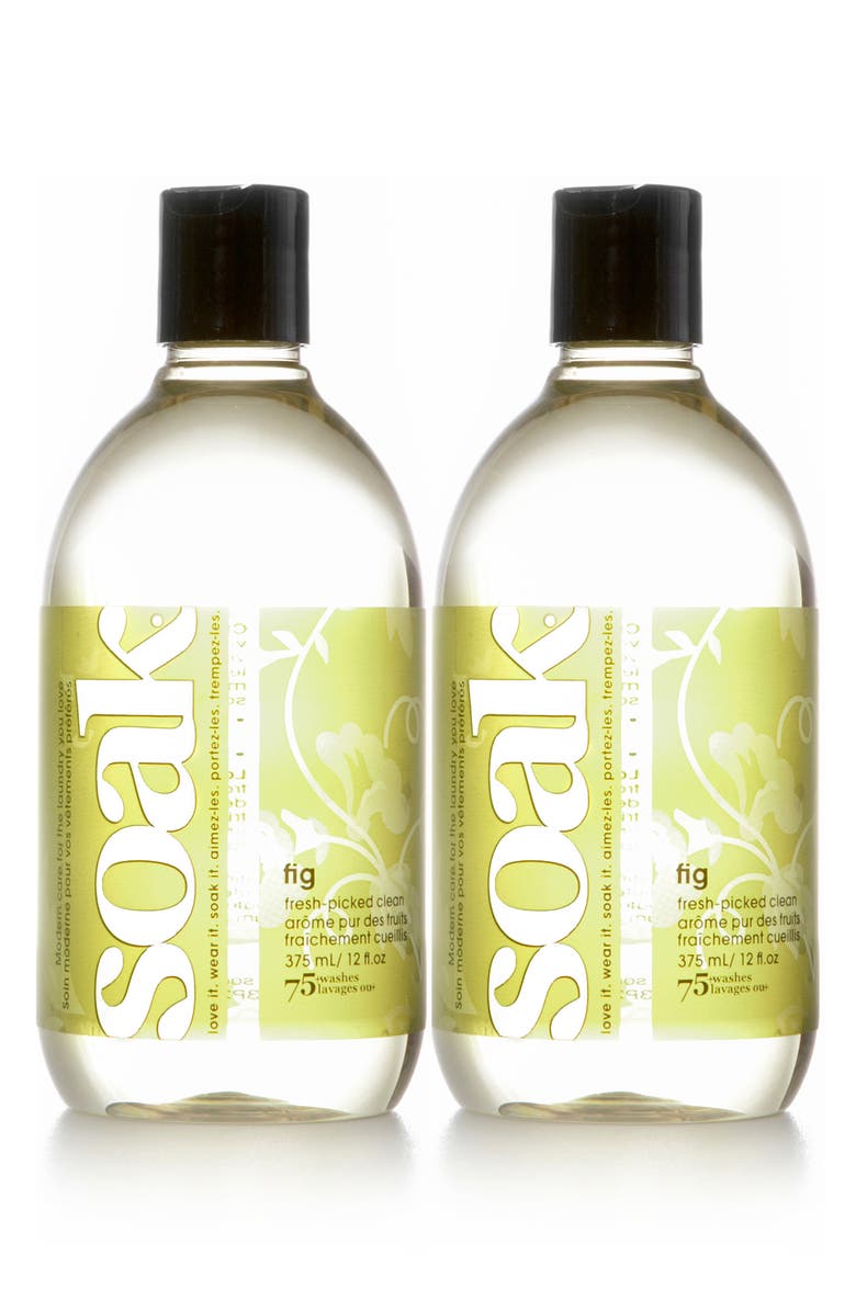 SOAK 2-Pack No-Rinse Laundry Soaps, Main, color, 