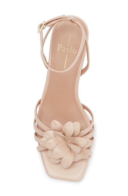 Linea Paolo Candice Flower Sandal In Ballet Pink