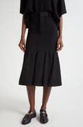Bottega Veneta Fit & Flare Skirt