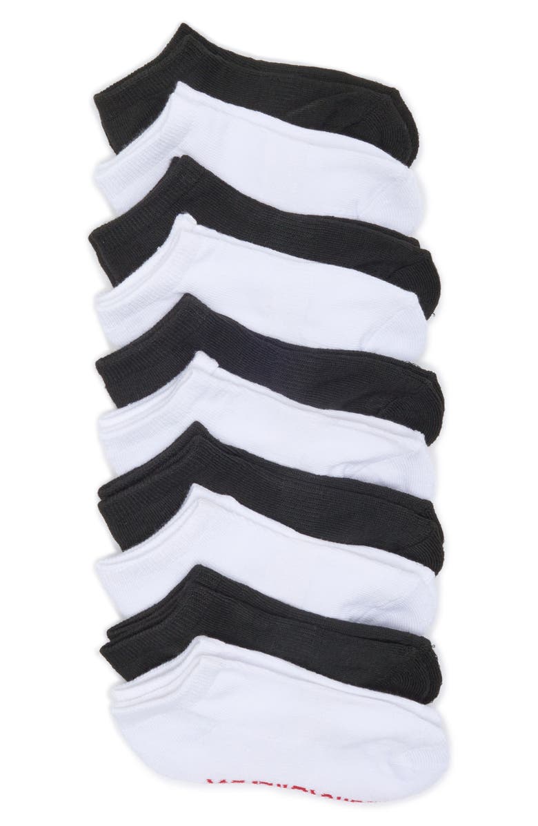 Quiksilver Kids' 10-Pack Half Low Cut Socks, Main, color,