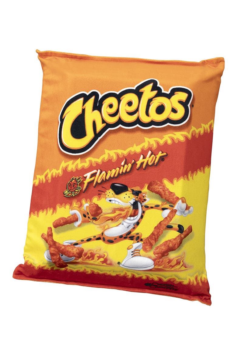 Flamin' Hot Cheetos 2-in-1 Snack Pillow, Main, color, ORANGE
