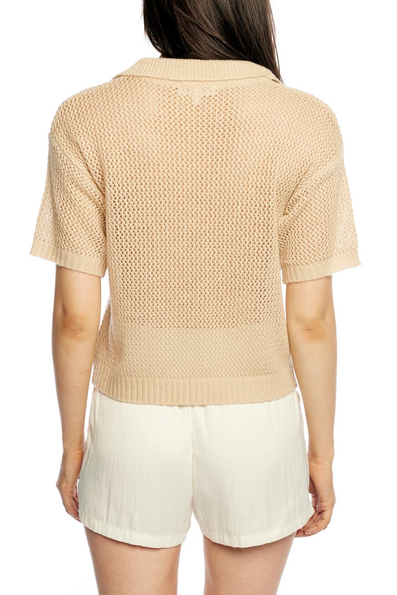 Winnie Collared Top, Alternate, color, OATMEAL