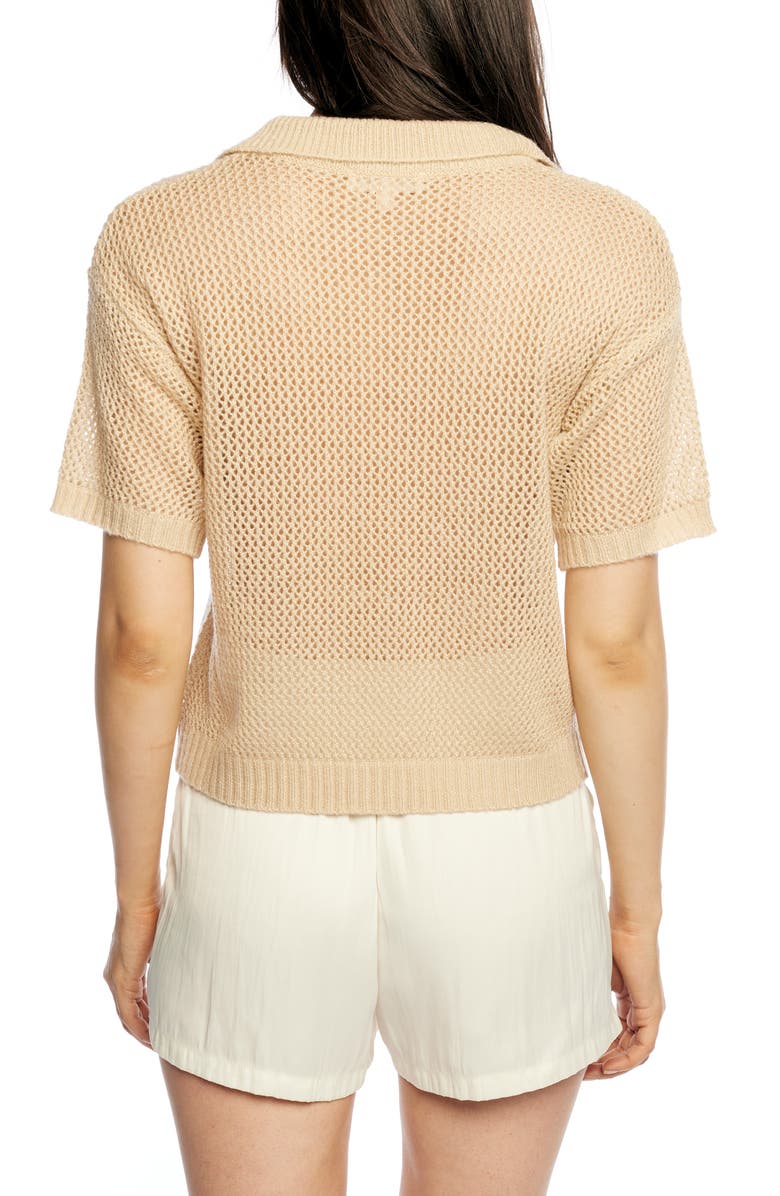 LBLC the label Winnie Collared Top, Alternate, color, Oatmeal