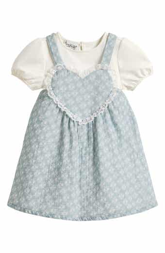 Courtney Heart Dress & Bodysuit Set