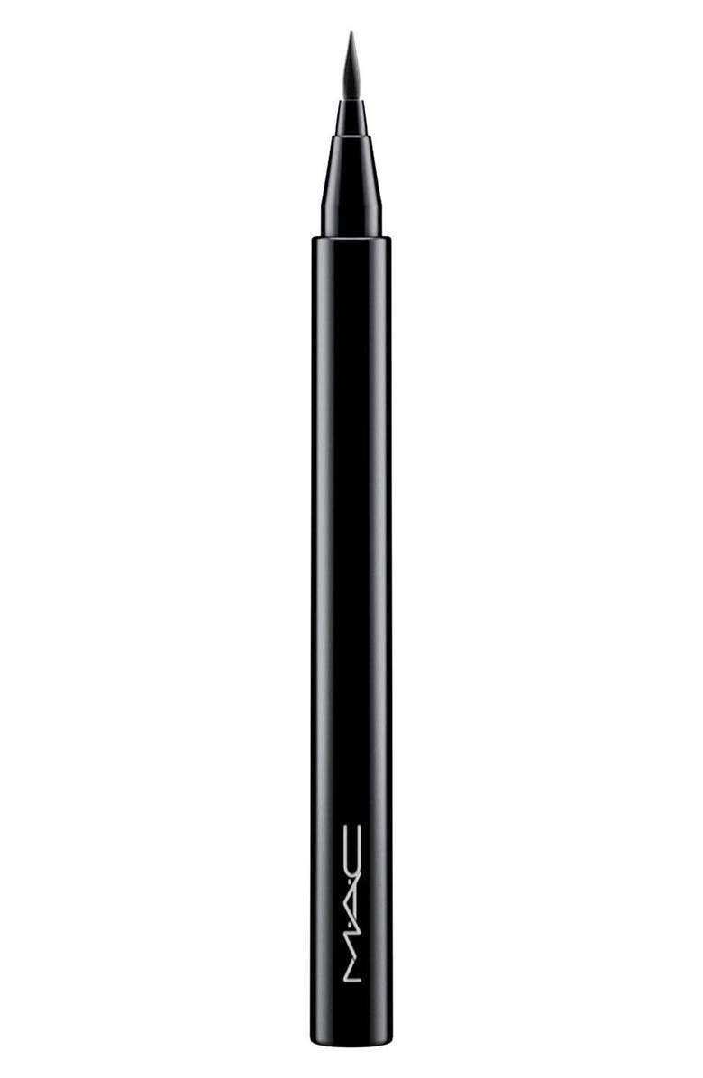 MAC Cosmetics Brushstroke Liquid Eyeliner Pen, Main, color, Brushblack