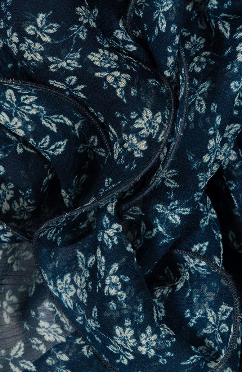 Polo Ralph Lauren Spring Ditsy Double Ruffle Scarf, Alternate, color, 