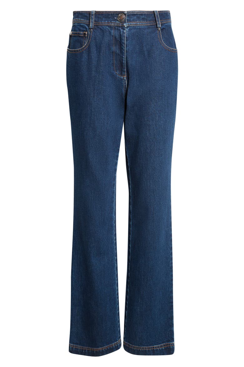 Cynthia High Waist Cigarette Jeans, Alternate, color, MID WASH