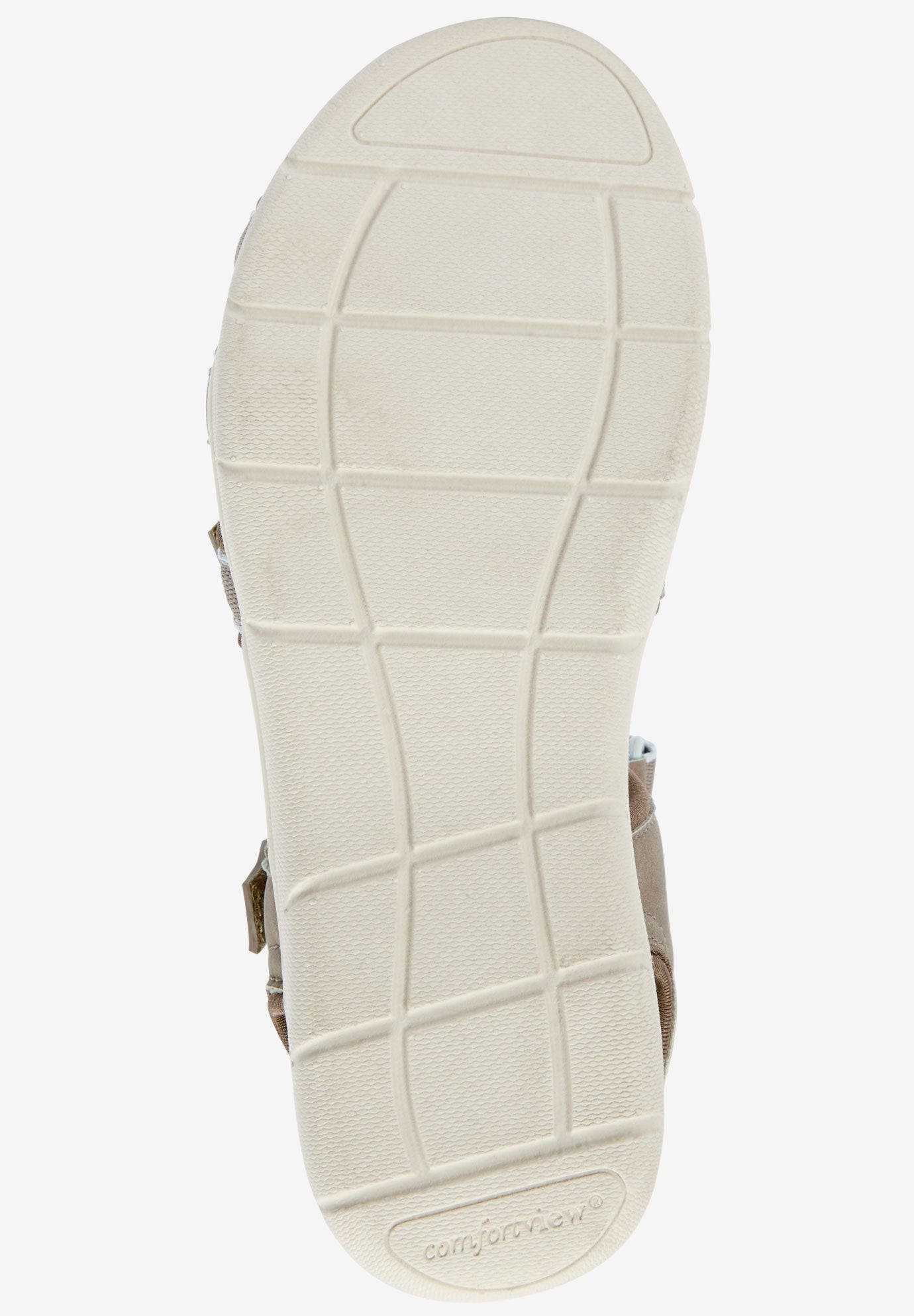 The Annora Nubuck Like Adjustable Water Friendly Sandal, Alternate, color, DARK TAN