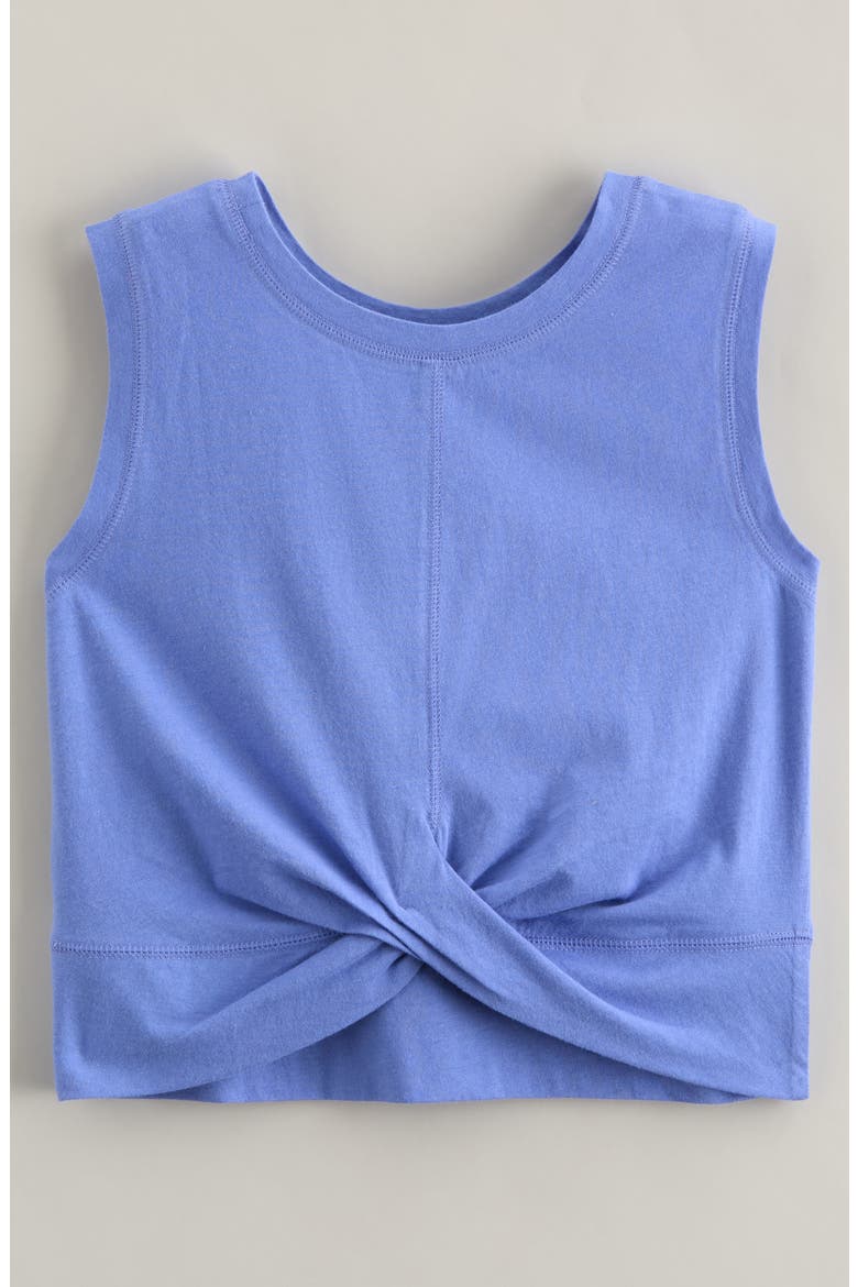Kids' Turn Back Reversible Tank, Alternate, color, BLUE PERSIA