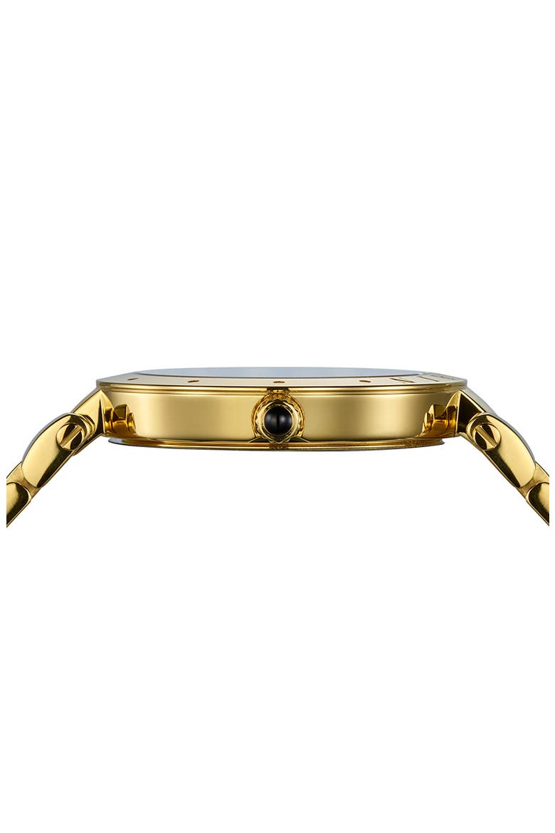 Bijou Bracelet Watch, 33mm, Alternate, color, YELLOW GOLD PVD COATING