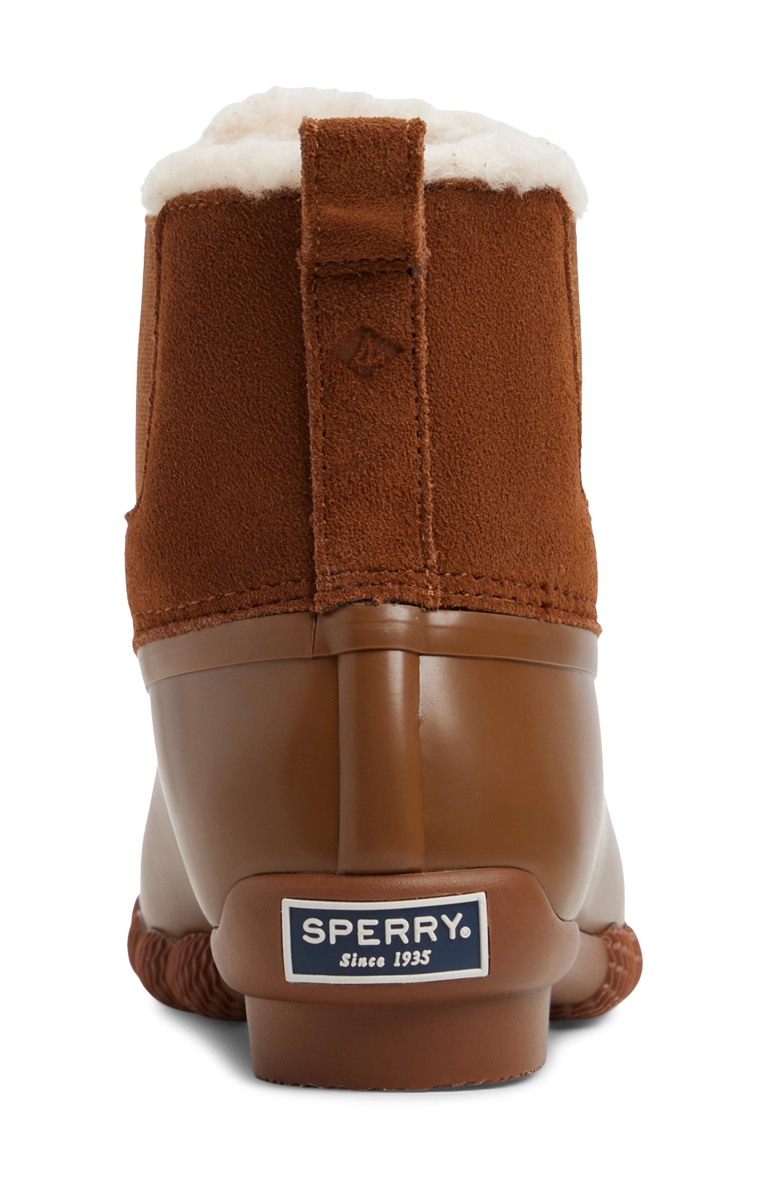 Saltwater Chelsea Rain Boot, Alternate, color, TAN