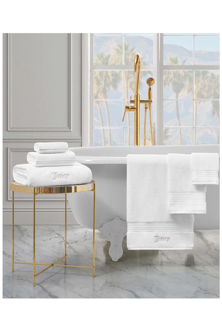 Alyssa 6-Piece Towel Set, Alternate, color, WHITE