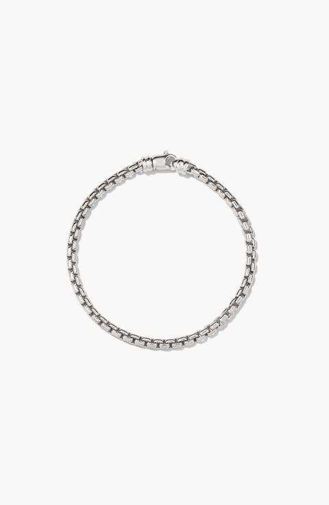 Round Box Chain Bracelet