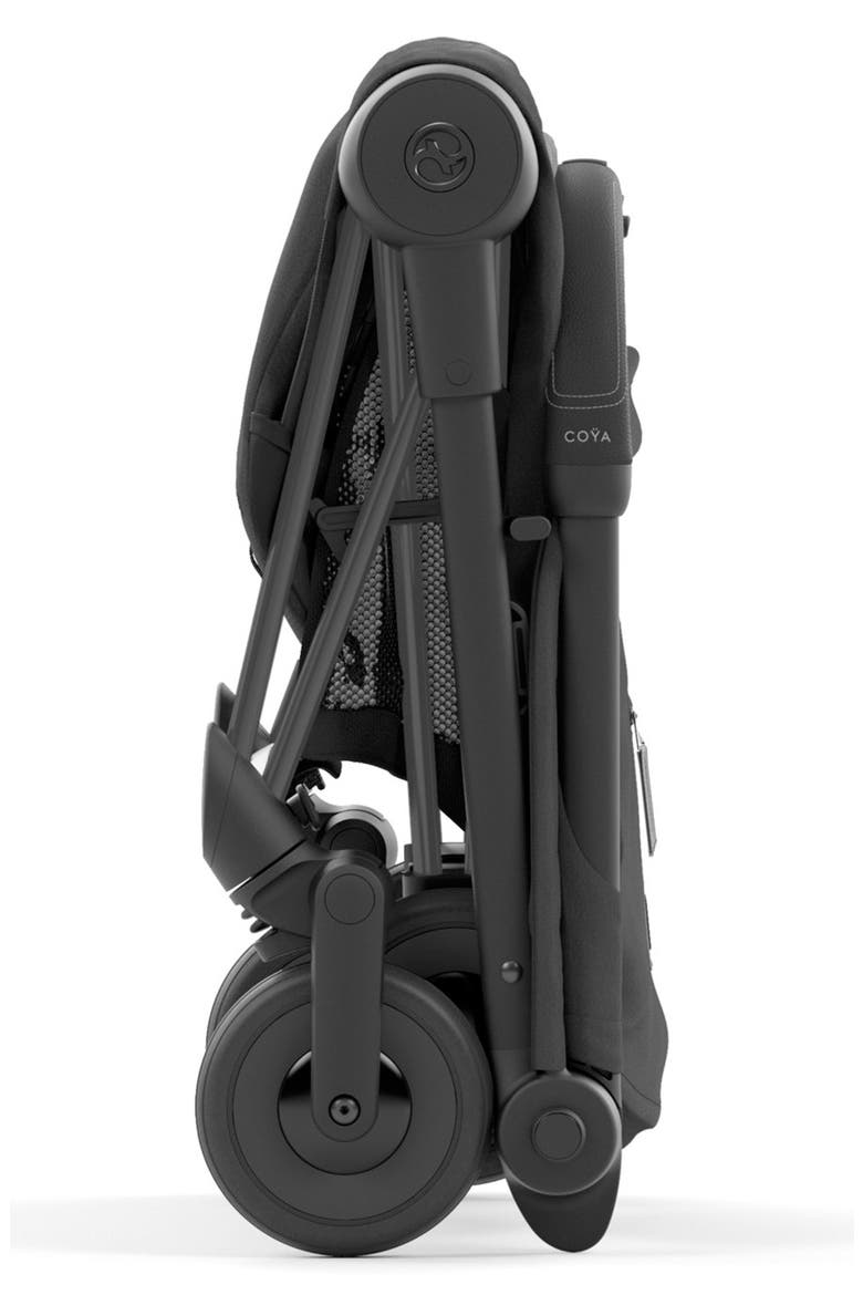 COYA Compact Lightweight Travel Stroller, Alternate, color, SEPIA BLACK