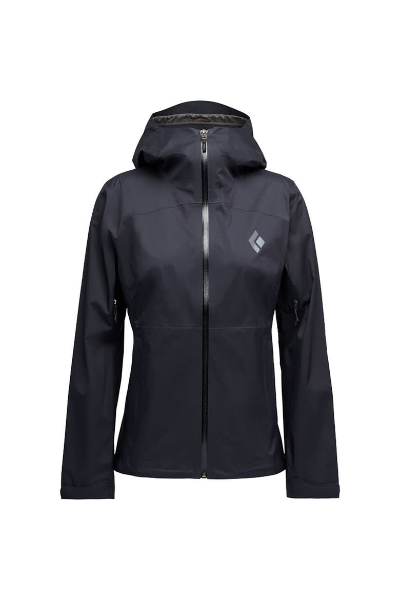 Fineline Stretch Rain Shell - Women's, Main, color, Black