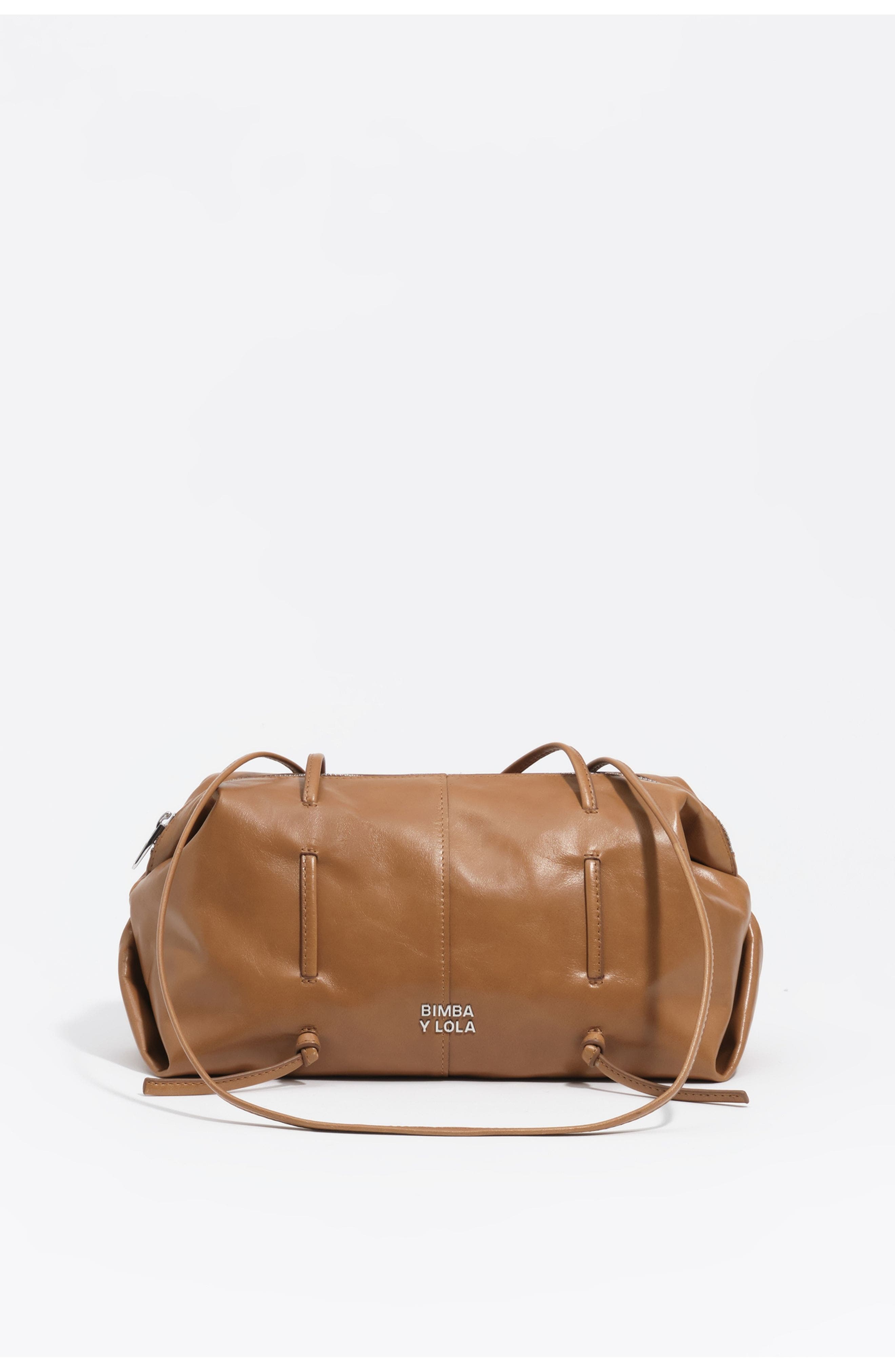 Leather Lolita Shoulder Bag, Alternate, color, HONEY