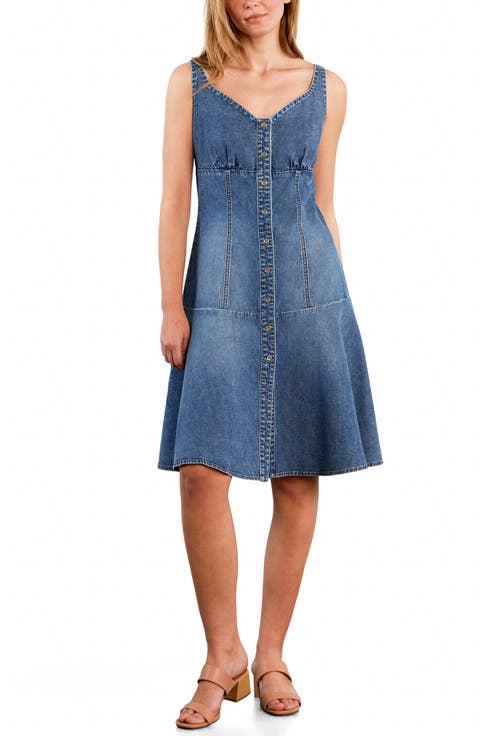Mermaid Denim Dress