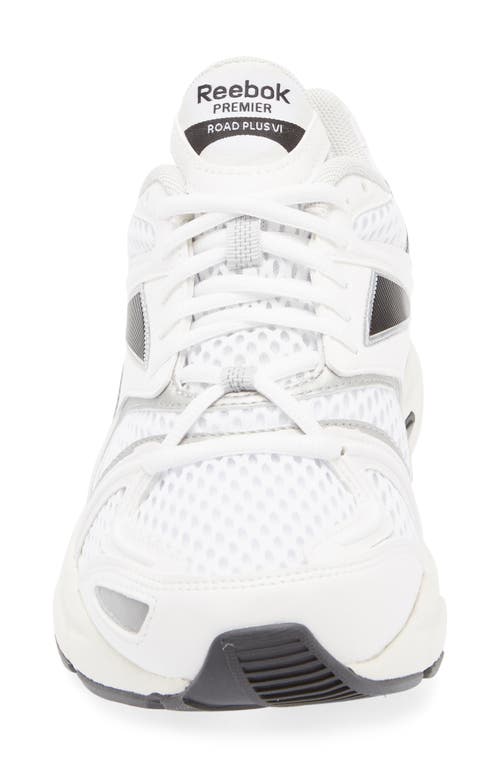 Reebok Rbk Premier Road Plus Sneakers Mist Grey/chalk In White/washed Black/grey 1