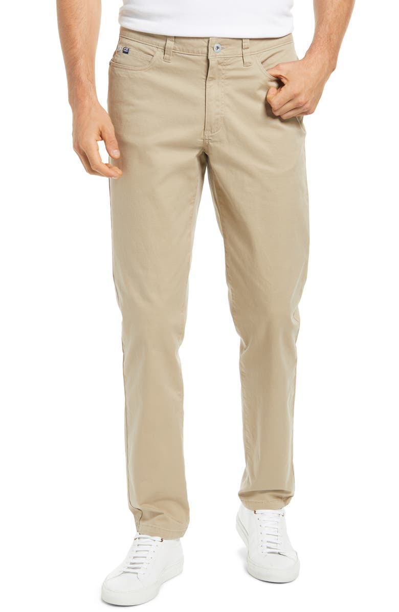 Cutter & Buck Voyager Straight Leg Pants, Main, color, 