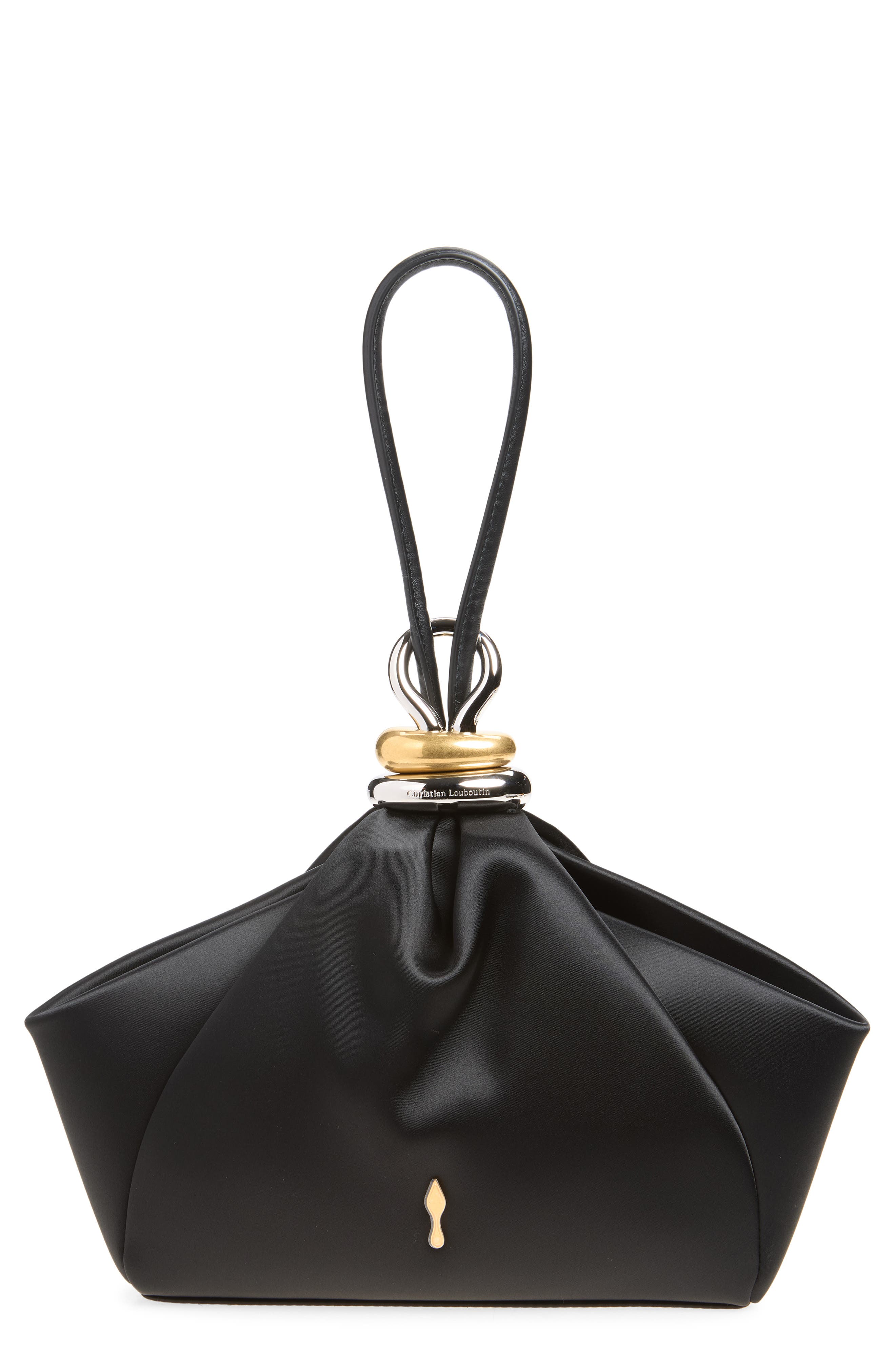 Sabrina Small Pouch, Main, color, BK01 BLACK