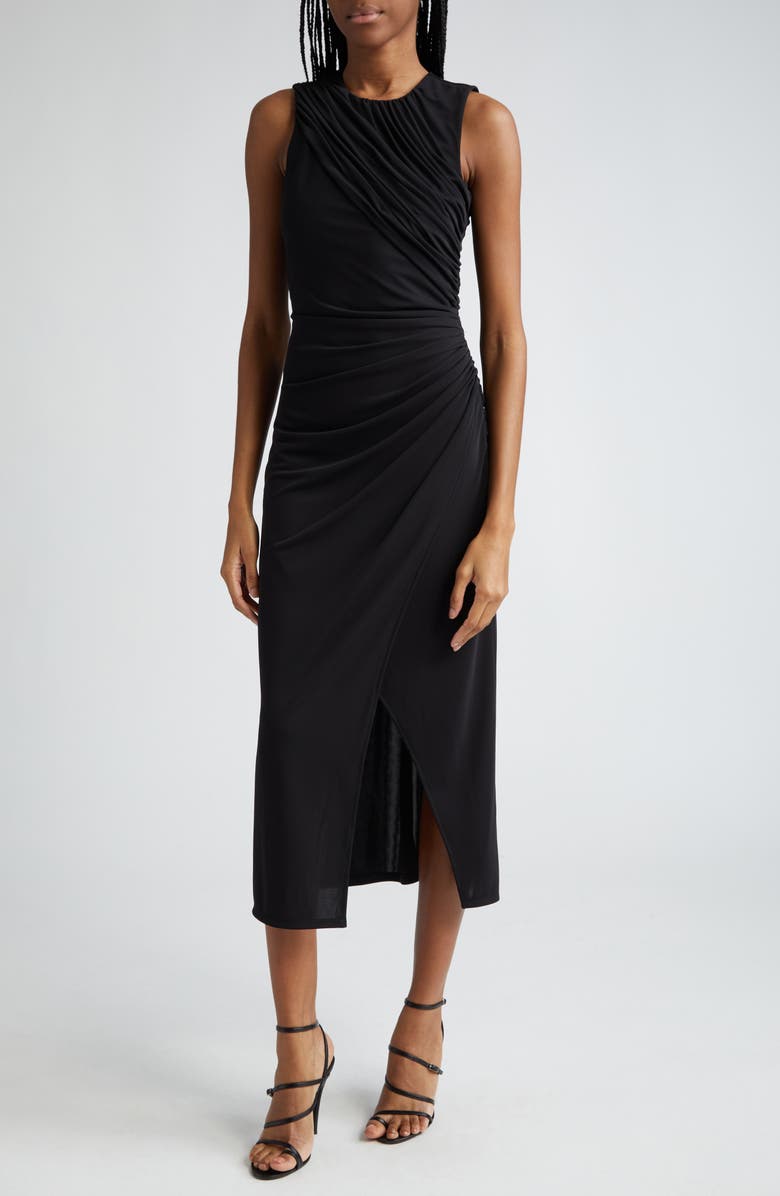 Cinq à Sept Wesson Ruched Dress, Alternate, color, 