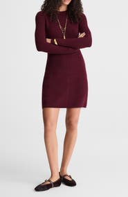 Madewell Long Sleeve Sweater Minidress