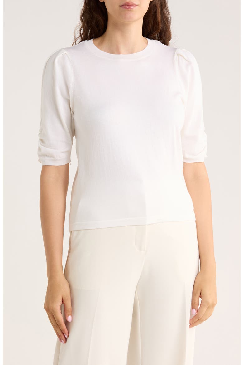 Elbow-Length Sleeve Sweater, Main, color, CREAM