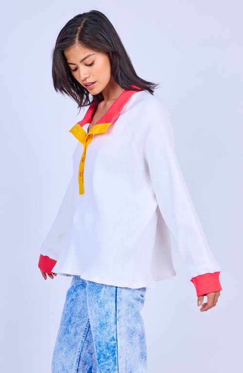 Mokuyobi Ripple Rib Pullover