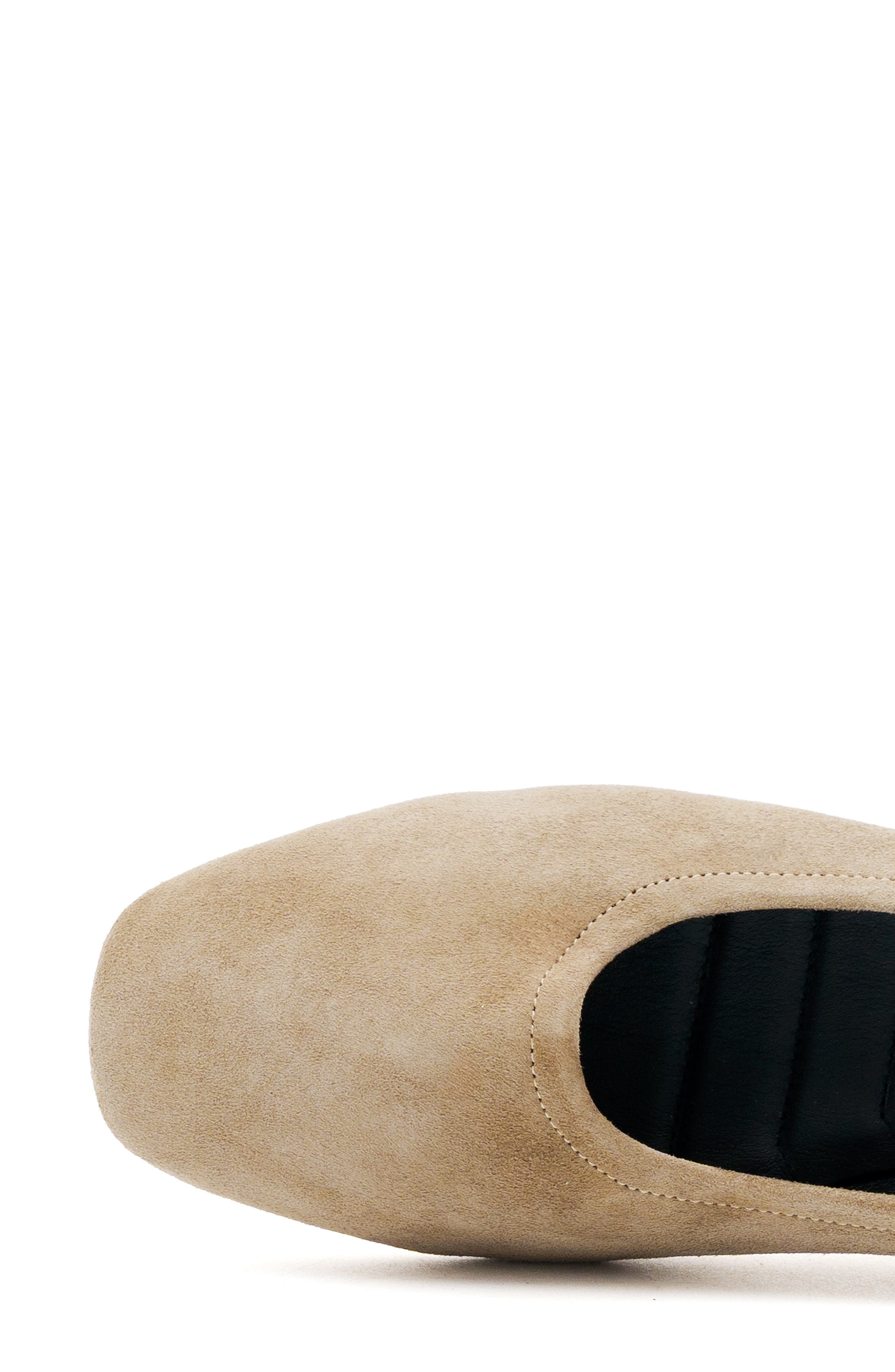 Galeone Leather Skimmer Flat, Alternate, color, OAT