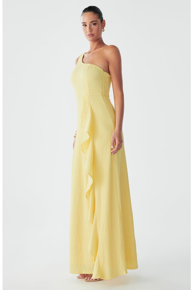 Catia Dress, Alternate, color, Lemon