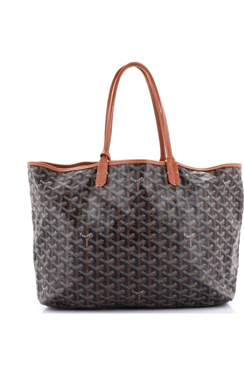 Pre-Owned Goyard Saint Louis Tote Coated Canvas PM, Alternate, color, Brown