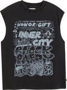 HONOR THE GIFT Block Party Graphic Muscle Tee