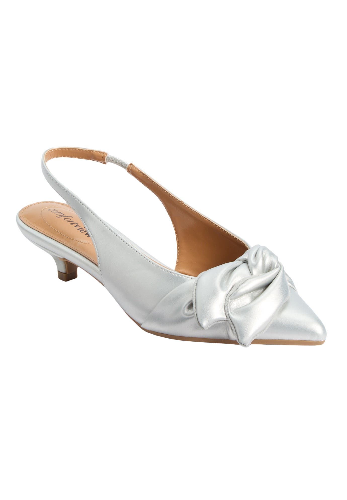 The Tia Slingback, Main, color, SILVER