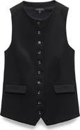 rag & bone Irina Ponte Longline Vest