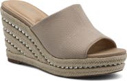 Charles by Charles David Jeremy Espadrille Platform Wedge Slide Sandal